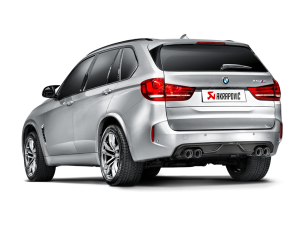 Akrapovic 15-17 BMW X5M (F85) Evolution Line Cat Back (Titanium) w/ Carbon Tips