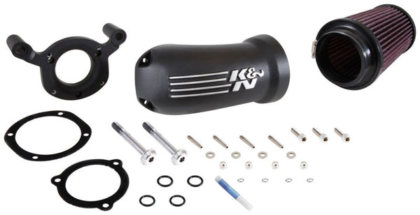 K&N 08-17 Harley Davidson Touring Models Performance Air Intake System