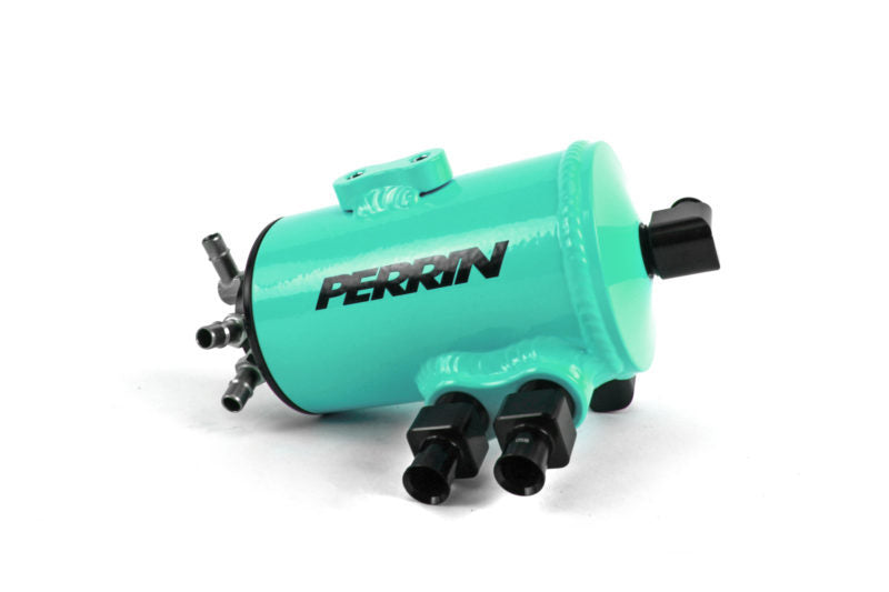 Perrin 15-19 Subaru WRX Air Oil Separator - Hyper Teal