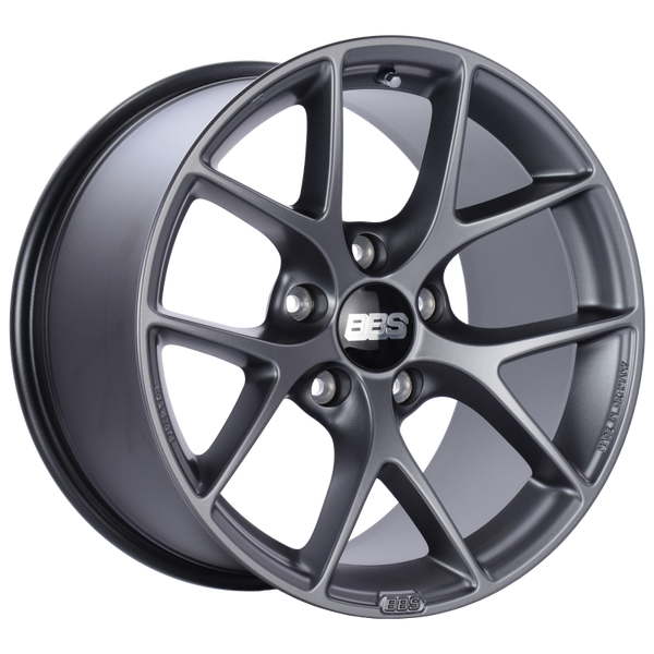 BBS SR 18x10 5x130 ET41 CB71.6 Satin Grey Wheel