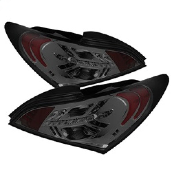 Spyder Hyundai Genesis 10-12 2Dr LED Tail Lights Smoke ALT-YD-HYGEN09-LED-SM