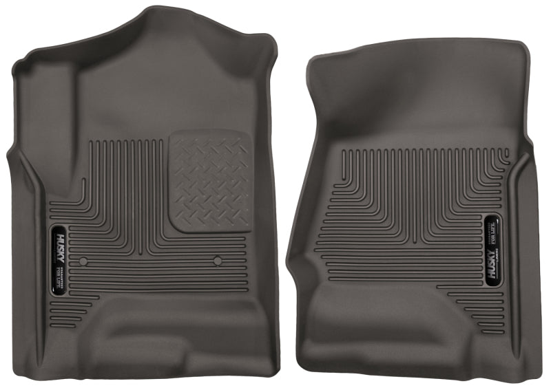 Husky Liners 14-17 Chevrolet Silverado 1500 X-Act Contour Cocoa Front Floor Liners