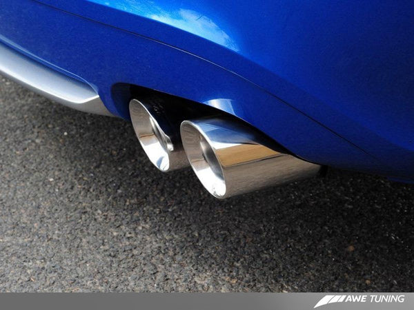 AWE Tuning Audi B8 S5 4.2L Touring Edition Exhaust System - Polished Silver Tips