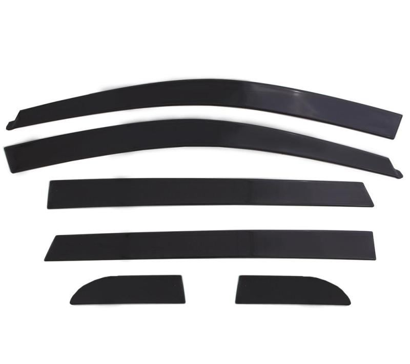 AVS 03-08 Infiniti FX35 Ventvisor Low Profile Deflectors 6pc - Smoke