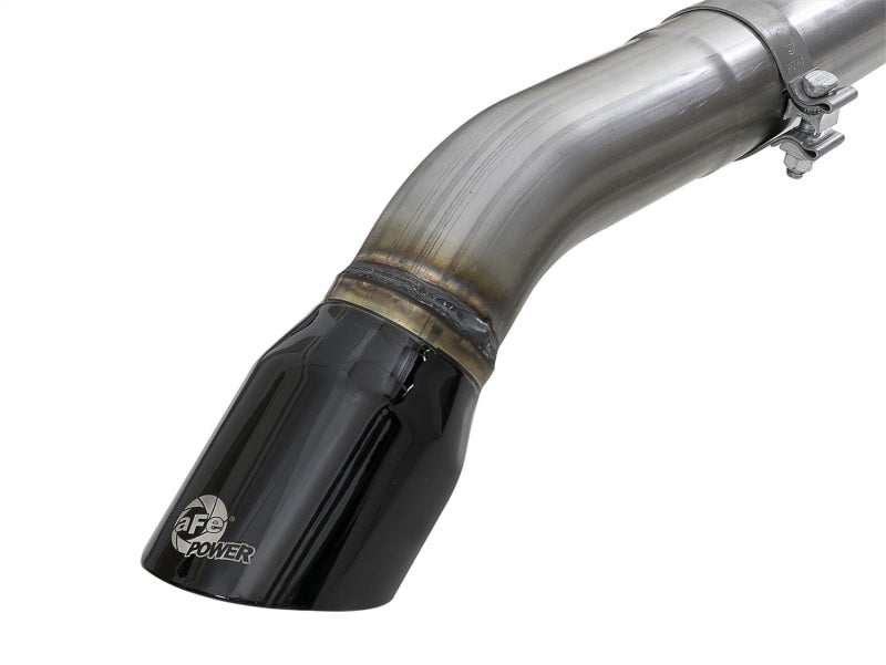 aFe MACH Force-Xp Hi-Tuck 3in. 409 SS C/B Exhaust 15-18 GM Colorado/Canyon L4-2.5L/V6-3.6L - Blk Tip