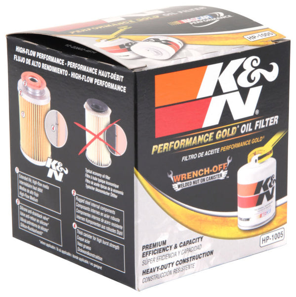 K&N Oil Filter OIL FILTER; AUTOMOTIVE