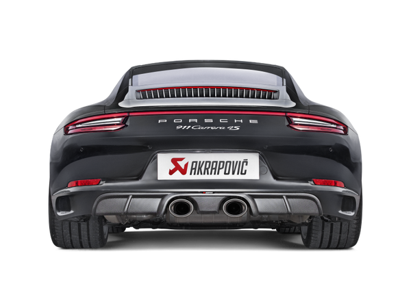 Akrapovic 16-17 Porsche 911 Carrera S/4/4S/GTS (991.2) Slip-On Line (Titanium) w/ Titanium Tips