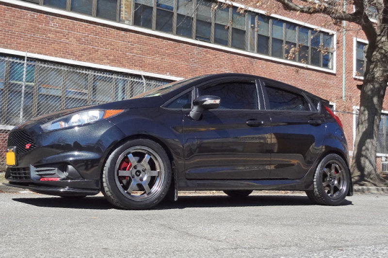 Rally Armor 13+ Ford Fiesta ST Black Mud Flap w/ Blue Logo