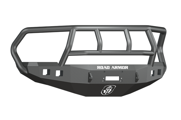 Road Armor 10-18 Ram 2500 Stealth Front Winch Bumper w/Titan II Guard - Tex Blk