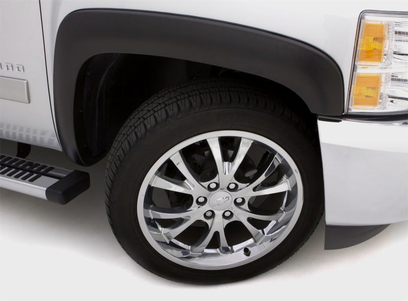 Lund 16-17 Nissan Titan XD SX-Sport Style Smooth Elite Series Fender Flares - Black (4 Pc.)