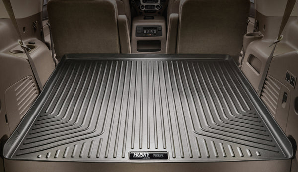 Husky Liners 07-13 GM Escalade/Suburban/Yukon WeatherBeater Black Rear Cargo Liners