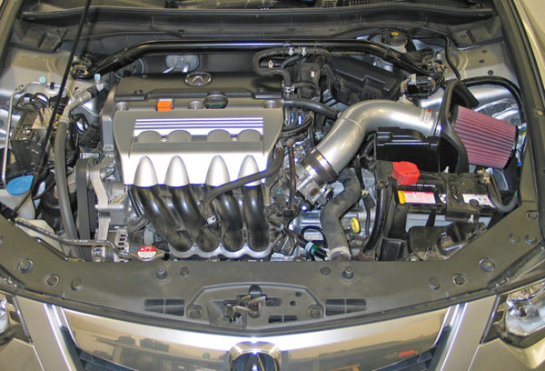 K&N 09 Acura TSX 2.4L Silver Typhoon Intake