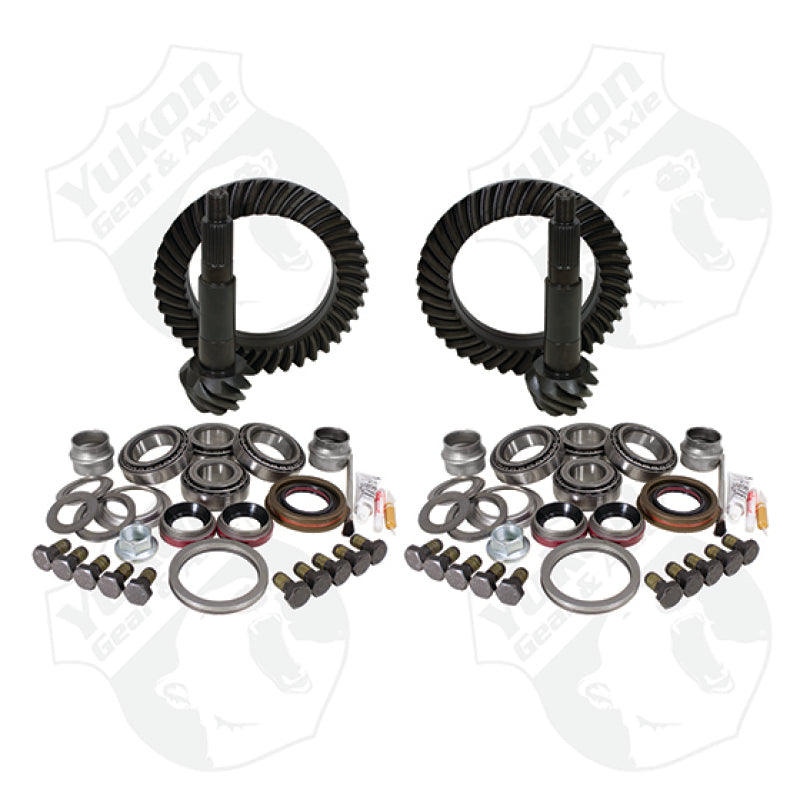 Yukon Gear Gear & Install Kit Package For Jeep JK Rubicon in a 4.88 Ratio