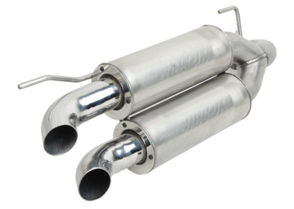 Gibson 11-13 Polaris Ranger RZR XP 900 Base Dual Exhaust - Stainless