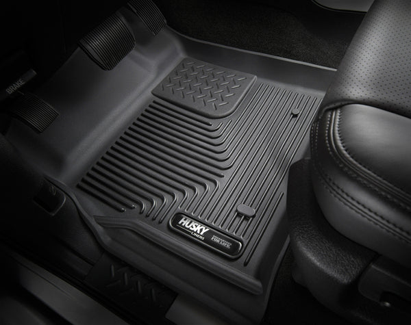 Husky Liners 2007-2014 Jeep Wrangler 4Dr (Unlimited) X-Act Contour Black 2nd Row Floor Liners