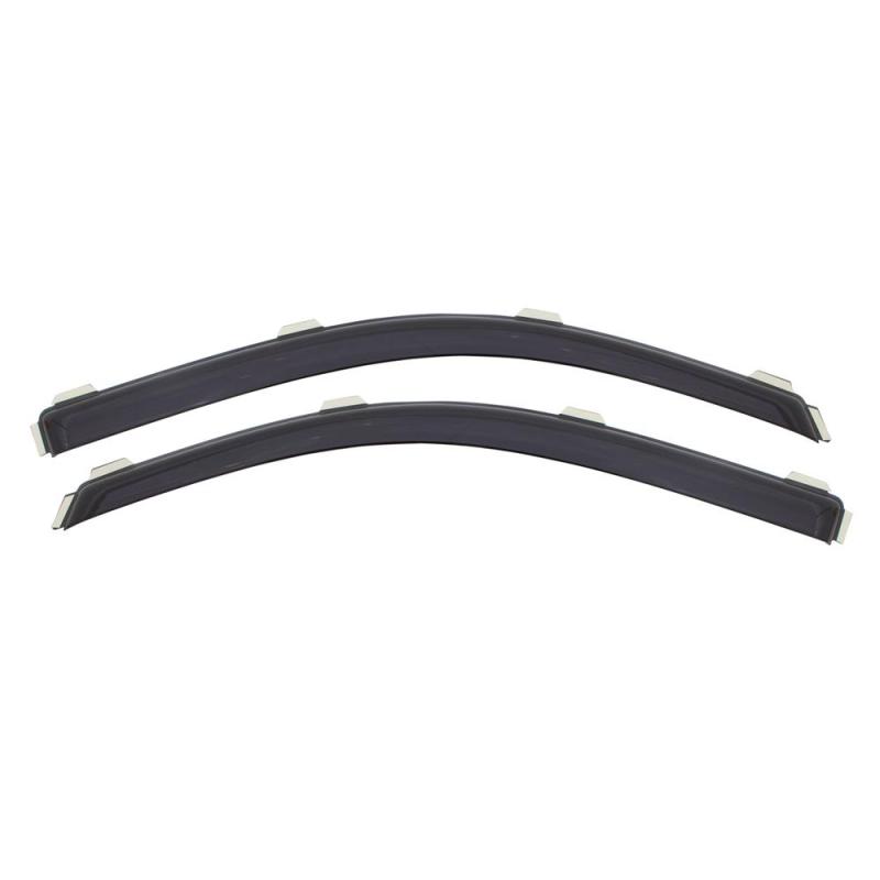 AVS 06-11 Honda Civic Coupe Ventvisor In-Channel Window Deflectors 2pc - Smoke