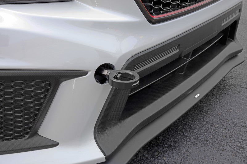 Perrin Tow Hook Kit - Front 2018+ Subaru WRX/STI - Flat Black