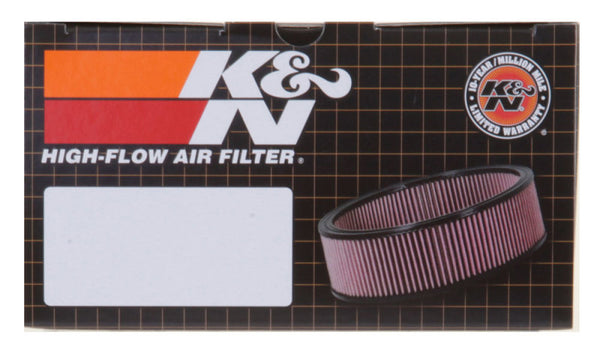 K&N Universal Round Clamp-On Air Filter 2-1/4in. Flange O/S / 5-1/2in. OD / 2-1/2in. H