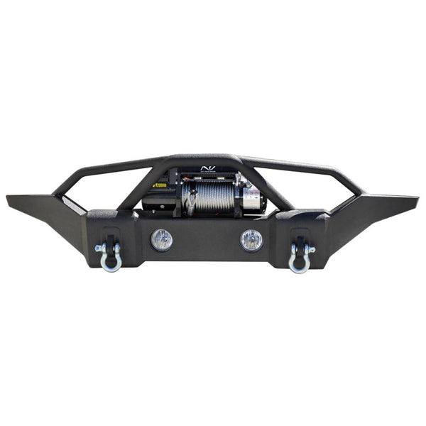 DV8 Offroad 07-18 Jeep Wrangler JK/JL FS-1 Full Length Steel Front Bumper