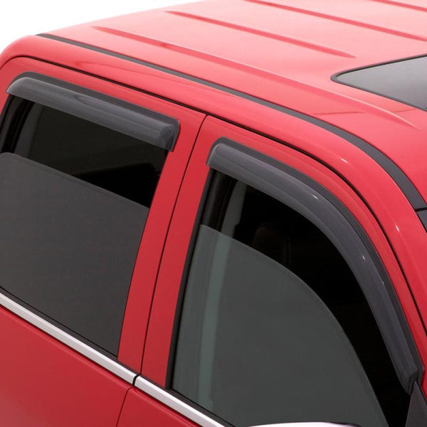 AVS 09-13 Subaru Forester Ventvisor Outside Mount Window Deflectors 4pc - Smoke