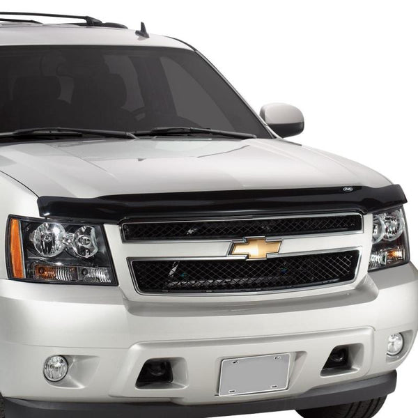 AVS 06-10 Ford Explorer Bugflector Medium Profile Hood Shield - Smoke