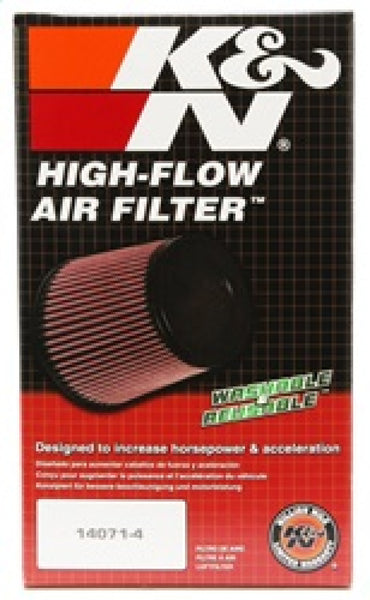 K&N Filter Universal Rubber Filter 4inch Flange 5 3/8inch Base 3 1/2inch Top 6inch Height - Top has