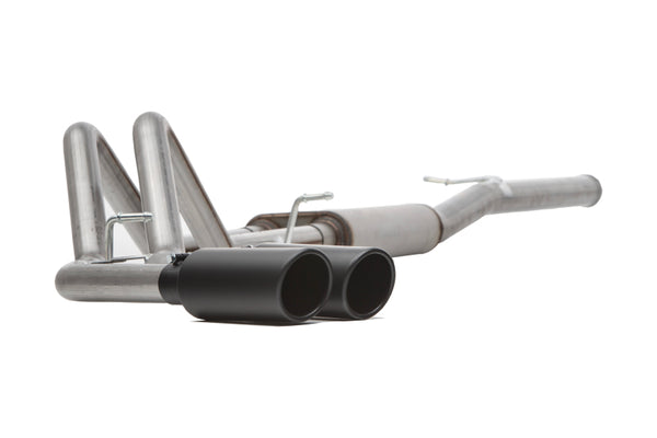 Gibson 15-19 Chevrolet Colorado LT 2.5L 2.25in Cat-Back Dual Sport Exhaust - Black Elite