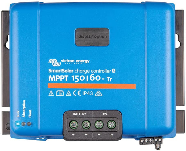 Victron Energy SmartSolar MPPT Tr 150V 60 amp 12/24/36/48-Volt Solar Charge Controller (Bluetooth)