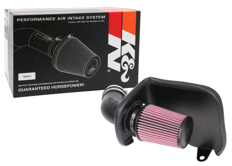 K&N 19-20 Jeep Cherokee V6-3.2L Aircharger Performance Intake