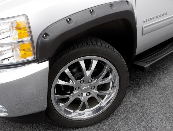 Lund 94-01 Dodge Ram 1500 RX-Rivet Style Textured Elite Series Fender Flares - Black (4 Pc.)