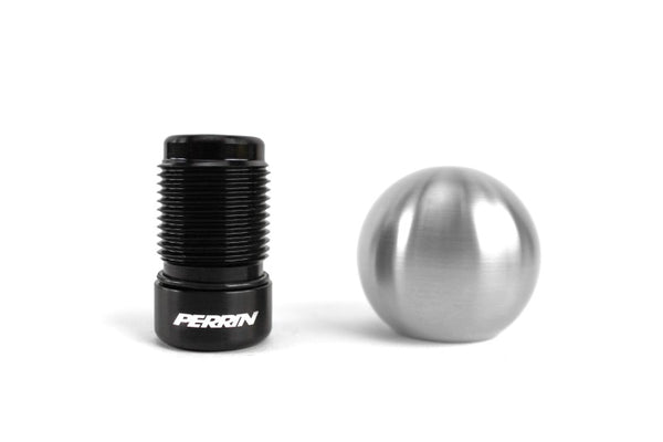 Perrin 15+ WRX w/ Rattle Fix Ball 2.0in Brushed Stainless Steel Shift Knob