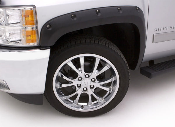 Lund 94-01 Dodge Ram 1500 RX-Rivet Style Textured Elite Series Fender Flares - Black (4 Pc.)