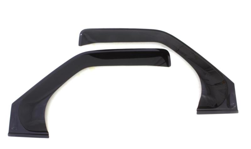 AVS 02-08 Dodge RAM 1500 Standard Cab Aerovisor Front Outside Mount Window Deflector 2pc - Smoke