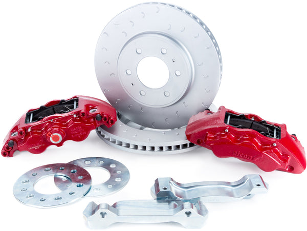 Alcon 2010+ Ford F-150 347x36mm Rotors 6-Piston Red Front Brake Kit *Requires alcAC011507NANA