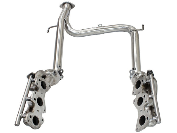 aFe Twisted Steel Headers & Y-Pipe Stainless Steel 12-15 Toyota Tacoma V6 4.0L