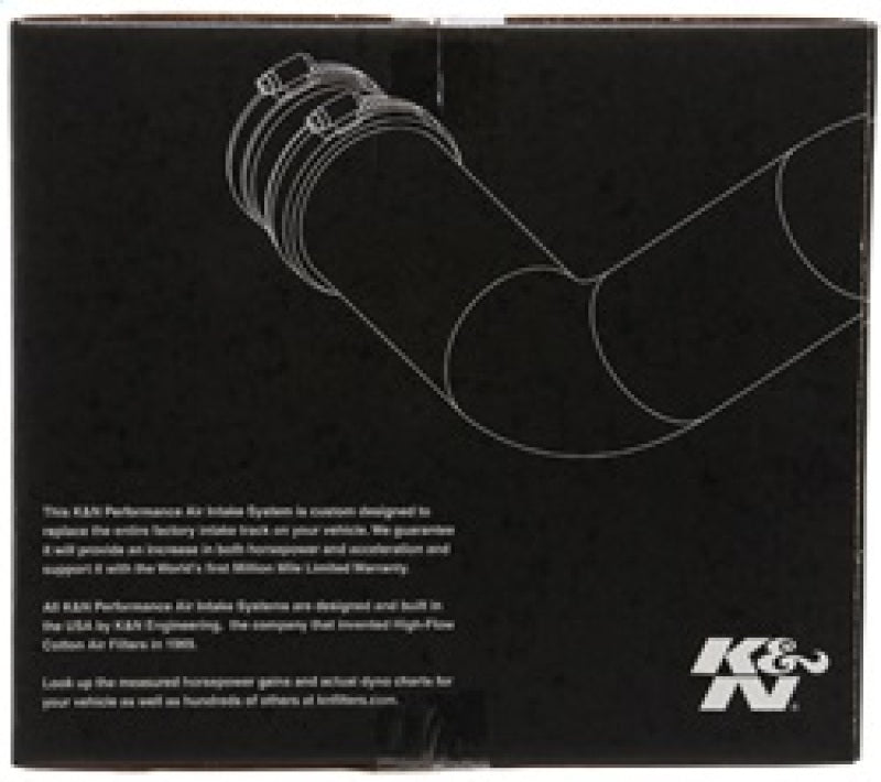 K&N 14-15 Ford Fusion 1.5L Air Charger Performance Intake