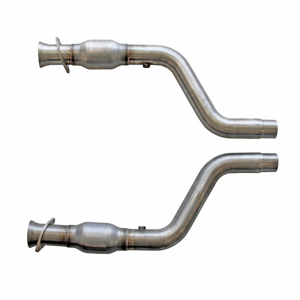 BBK 05-15 Dodge Challenger Charger Short Mid X Pipe w Catalytic Converters 2-3/4 For LT Headers