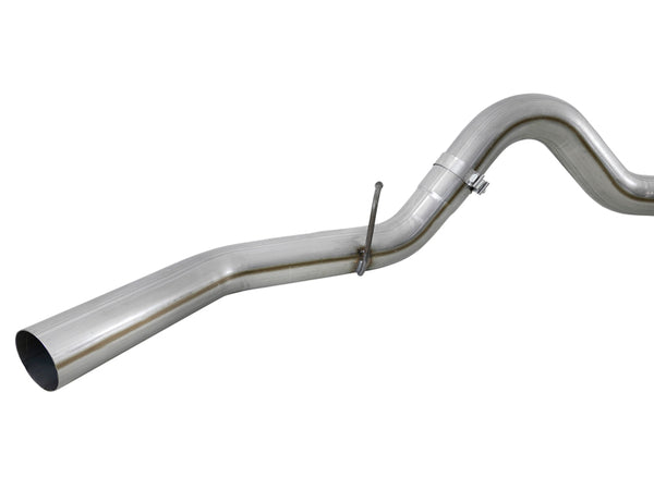 aFe Saturn 4S 4in 409 SS Down-Pipe Back Exhaust w/o Tip 02-04 GM Diesel Trucks V8-6.6L (td) LB7