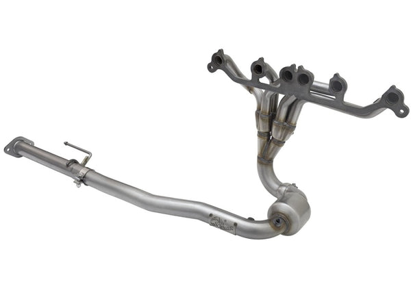 aFe Power Twisted Steel Header & Connection Pipe (Street) 00-06 Jeep Wrangler (TJ/LJ) I6 4.0L