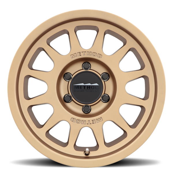 Method MR703 17x8.5 0mm Offset 6x135 87mm CB Method Bronze Wheel