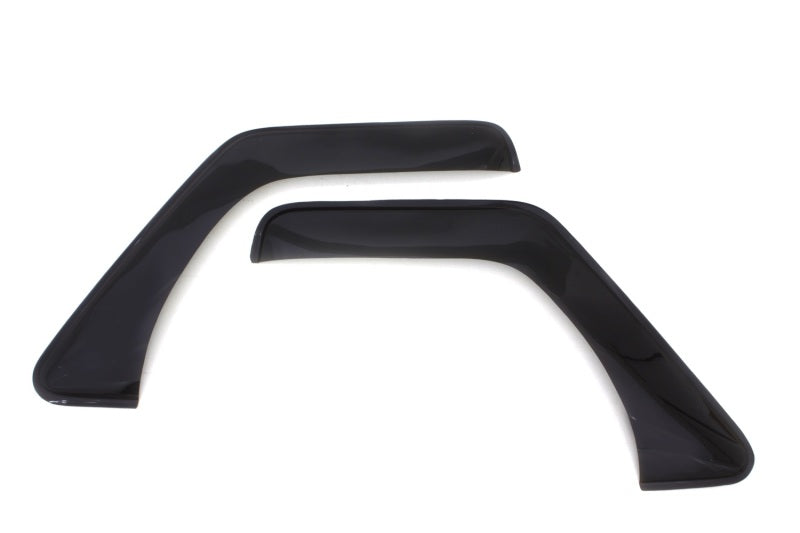 AVS 80-96 Ford Bronco Standard Cab Aerovisor Front Outside Mount Window Deflector 2pc - Smoke