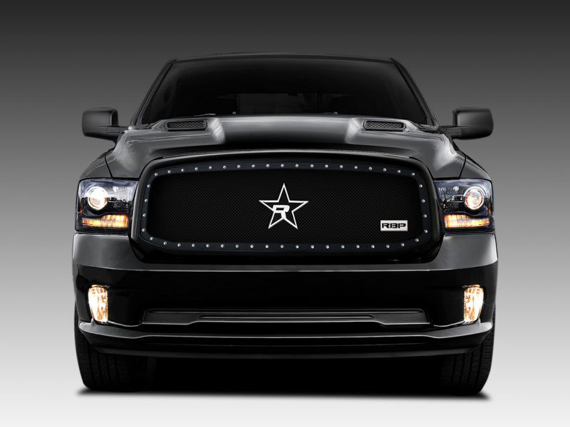 RBP NDX Series All Black Grille 13-17 Dodge Ram 1500