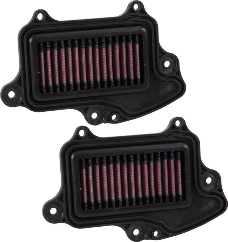 K&N 16-17 Suzuki Boulevard M90 1462CC Replacement Drop In Air Filter (Set of 2)