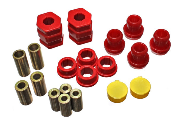 Energy Suspension 96-00 Honda Civic/CRX Red Front Control Arm Bushing Set