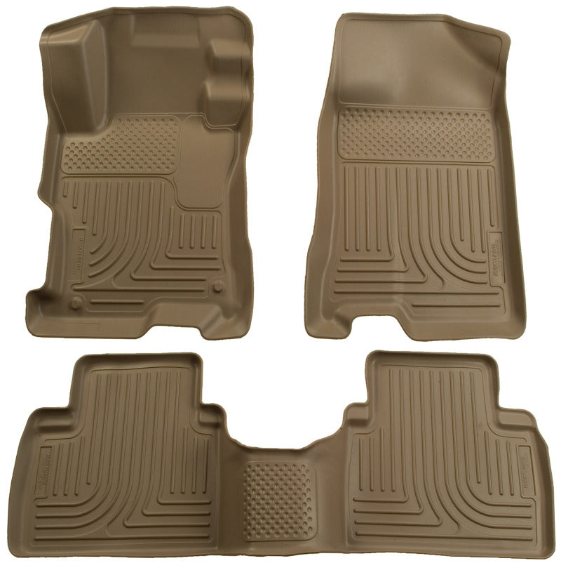 Husky Liners 04-09 Toyota Prius WeatherBeater Combo Tan Floor Liners