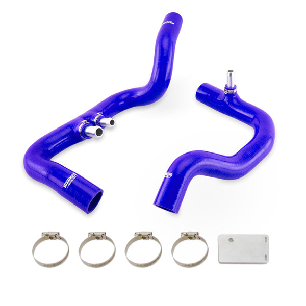 Mishimoto 2018+ Jeep Wrangler JL / Gladiator JT 3.6L AT Blue Silicone Radiator Coolant Hose Kit