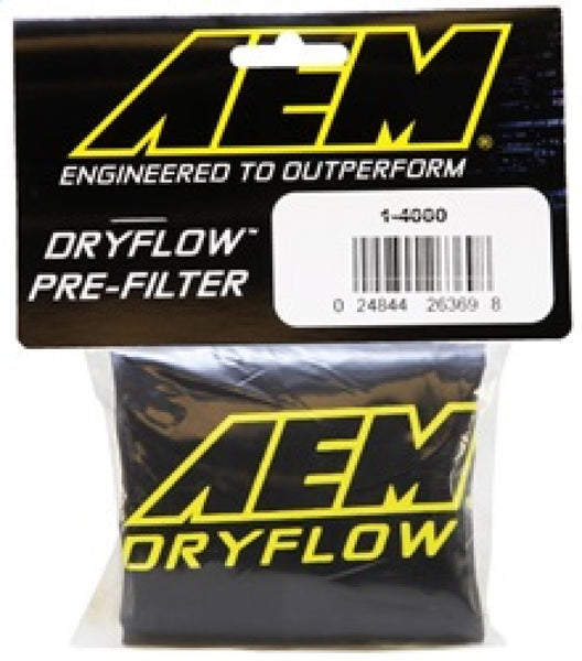 AEM Air Filter Wrap 6 inch Base 5 1/4 inch Top 5 inch Tall