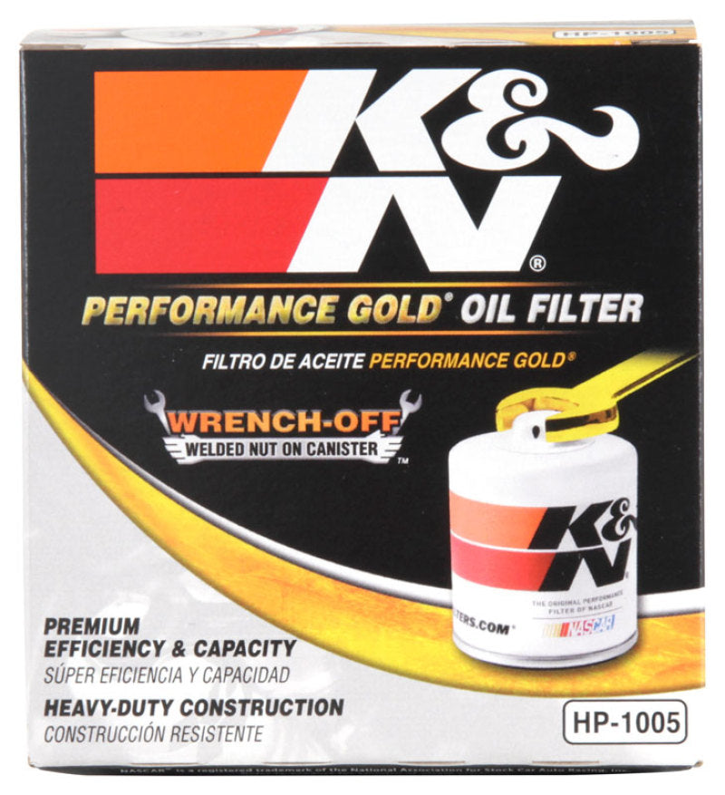 K&N Oil Filter OIL FILTER; AUTOMOTIVE