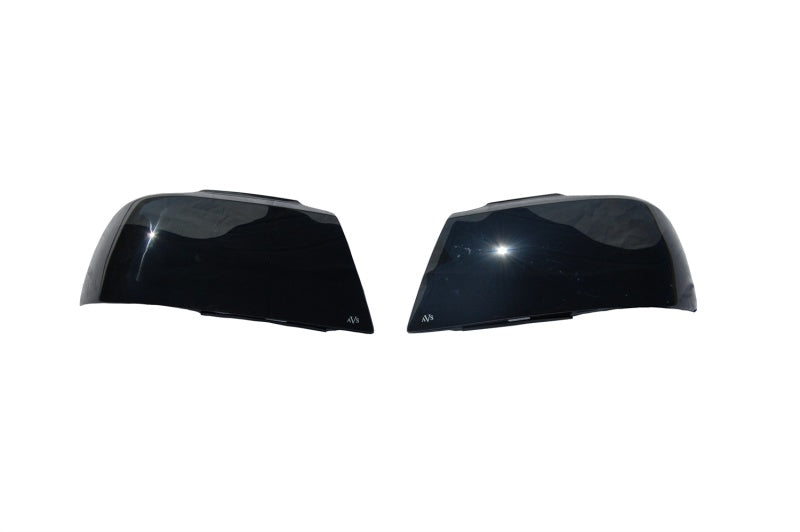 AVS 98-00 Ford Ranger Headlight Covers - Black