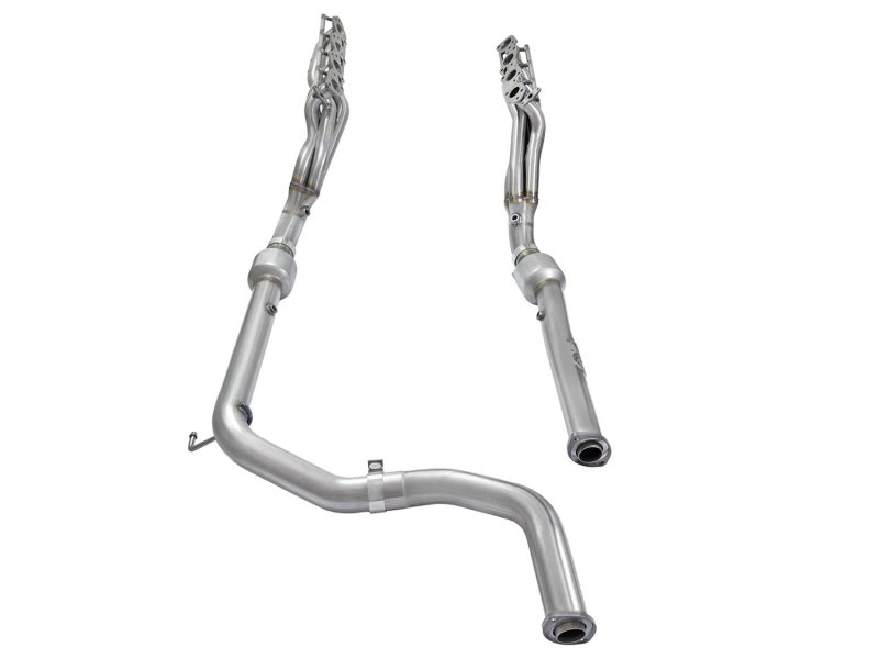 aFe Twisted Steel Headers & Y-Pipe (Street) Stainless Steel 10-16 Toyota Tundra V8 5.7L